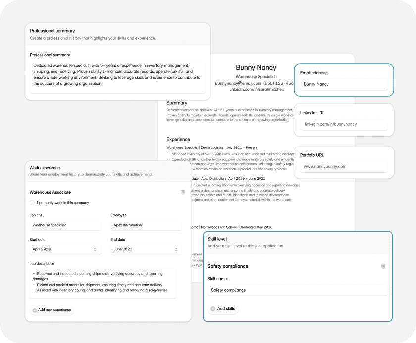 Build a Strong, Job-Ready Resume in Minutes